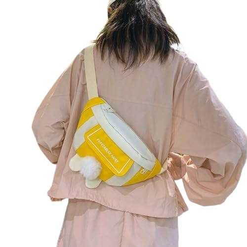 Cute Japanese Style Small Chest Bag for Girls Unique and Fashionable Crossbody Bags Perfect for Daily Use2