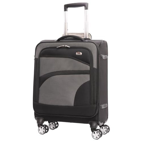 Aerolite Expandible 55x40x20cm a 55x40x23cm Ryanair prioridad, Volotea y Vueling máximo Maleta de...