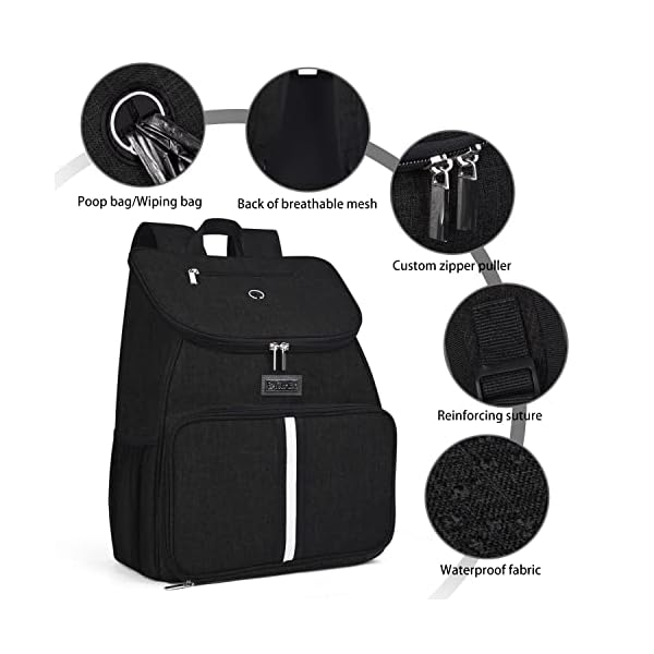 BAGLHER | Dog Travel Bag - Airline Approved Pet Supplies Backpack