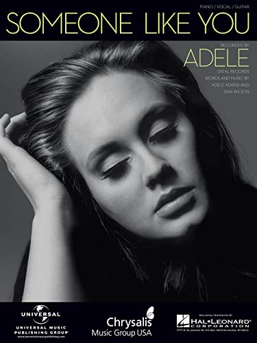 Adele: Someone Like You (Piano/Voix). Partitions pour Chant et Piano
