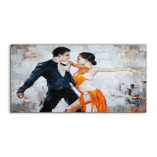 Image sur verre salon 100x50cm tango pour créer une ambiance chaleureuse