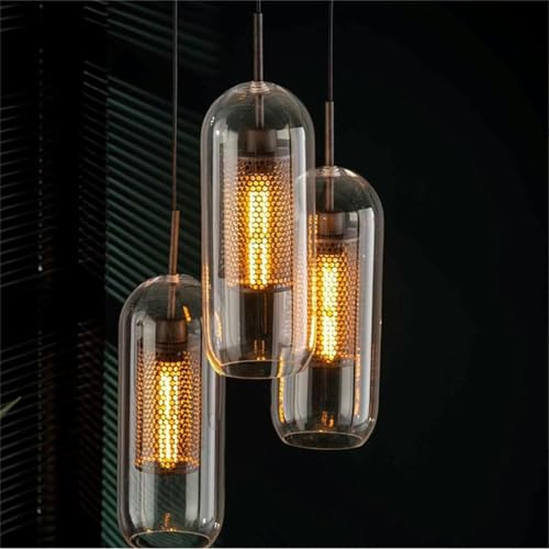 Image of Metal Cube Pendant Light | Surface Hanging Ceiling Lamp Fixture | Decorative Lighting for Living Room Bedroom Dining Office Showroom Studio Restaurant Hotel | Without Bulb