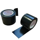 Maveek 2 Rolls Electrical Tape 50mm15m Black Silicone Waterproof Repair Insulation Tape