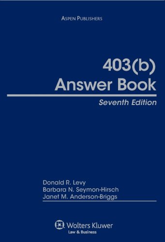 403b Answer Book 0735574332 Book Cover