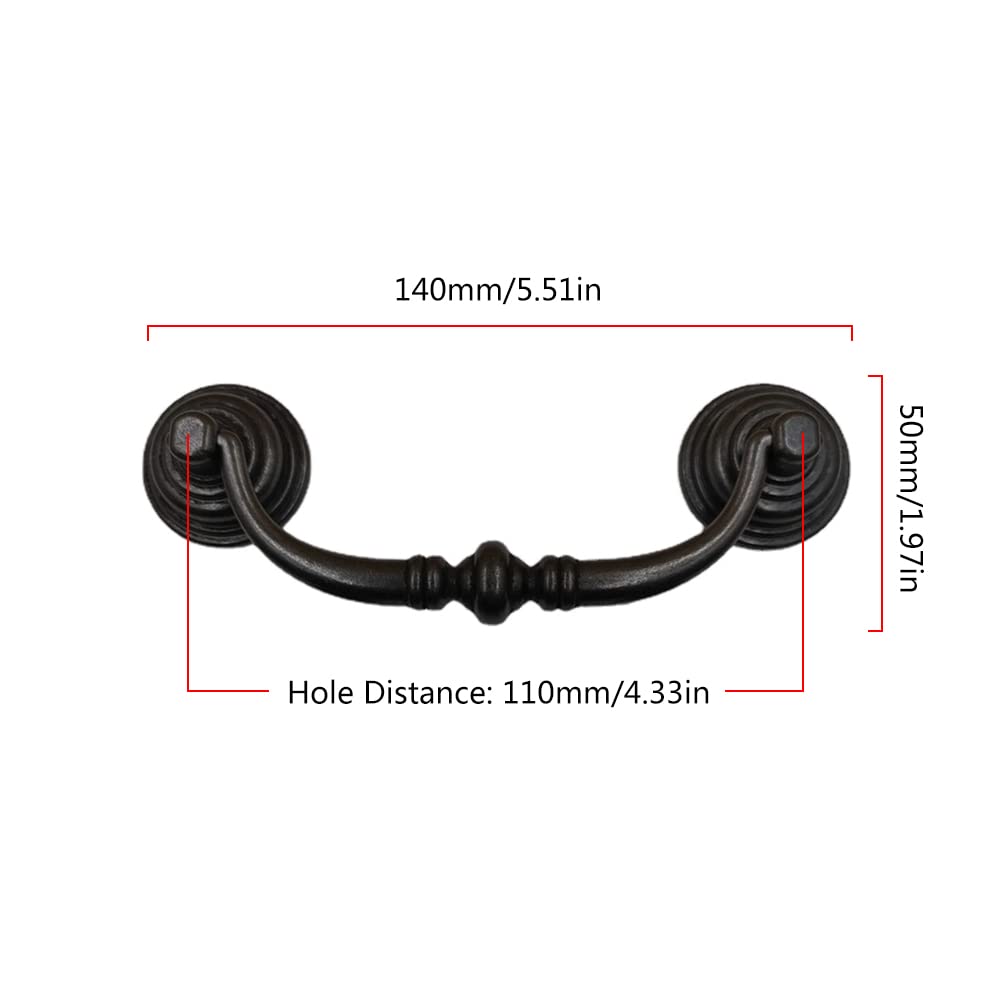 2PCS Vintage Cabinet Handle - Image 2