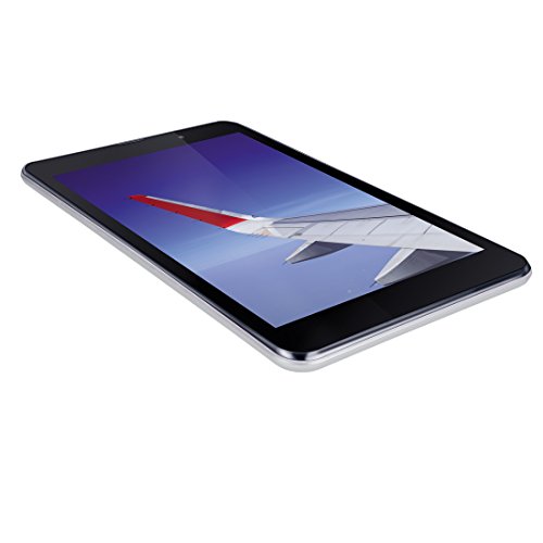 Image of iBall Slide Wings 4GP Tablet (8 inch, 16GB, Wi-Fi + 4G LTE, Voice Calling), Silver Chrome