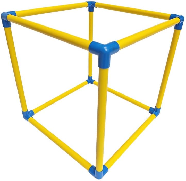 Puppy Play Gym with 10 Hanging Toys, Small Dogs Indoor Jungle Gym