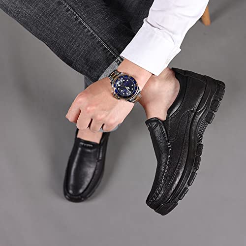 Image of Coramtty Men's Slip on Loafers Casual Shoes Soft Lightweight Slippers Breathable Comfort Dress Shoes for Male Walking Flat Outdoor