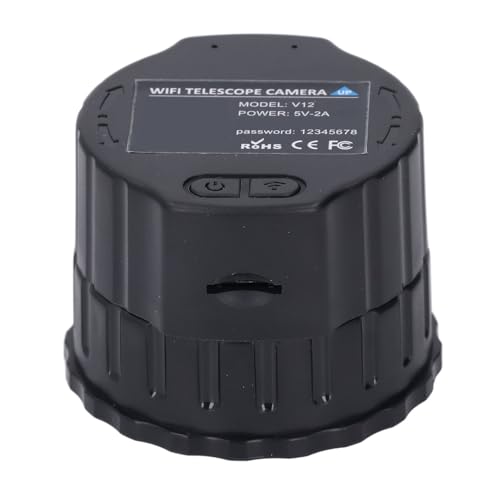 4MP Electronic Eyepiece Camera, Telescope Camera for 0.94-1.97in Microscope, Binoculars, 2K 1080p Video, Microscope Astrophotography Binoculars (64GB)