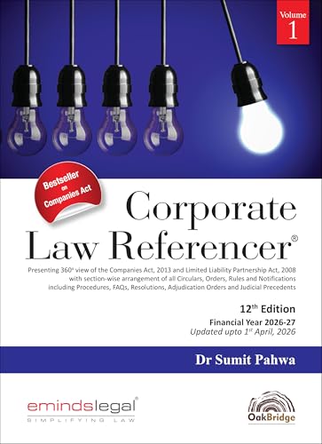 Image of Corporate Law Referencer (Set of 2 Volumes) | 12th Edition | Dr Sumit Pahwa | OakBridge