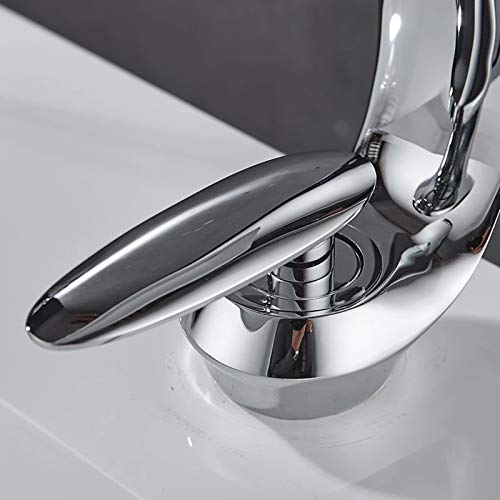 Robinet de lavabo cascade design pour une salle de bain moderne et relaxante - 6