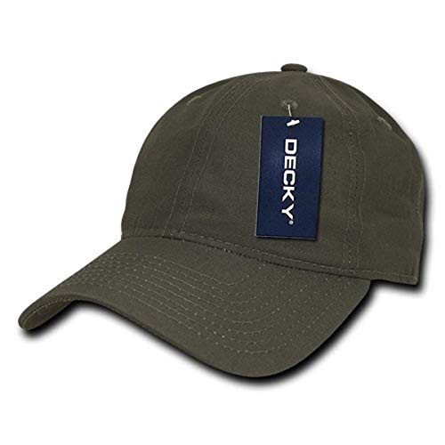Gorra DECKY Low Crown Relaxed Rip Stop Cap Verde Oliva miniatura 1