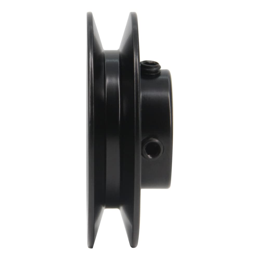 AK30 Réas Web à rainure unique, 3,0" OD 5/8" Alésage V-Belt Poulie Fonte pour courroie trapézoïdale (5/8"Bore-3"OD,1Groove)