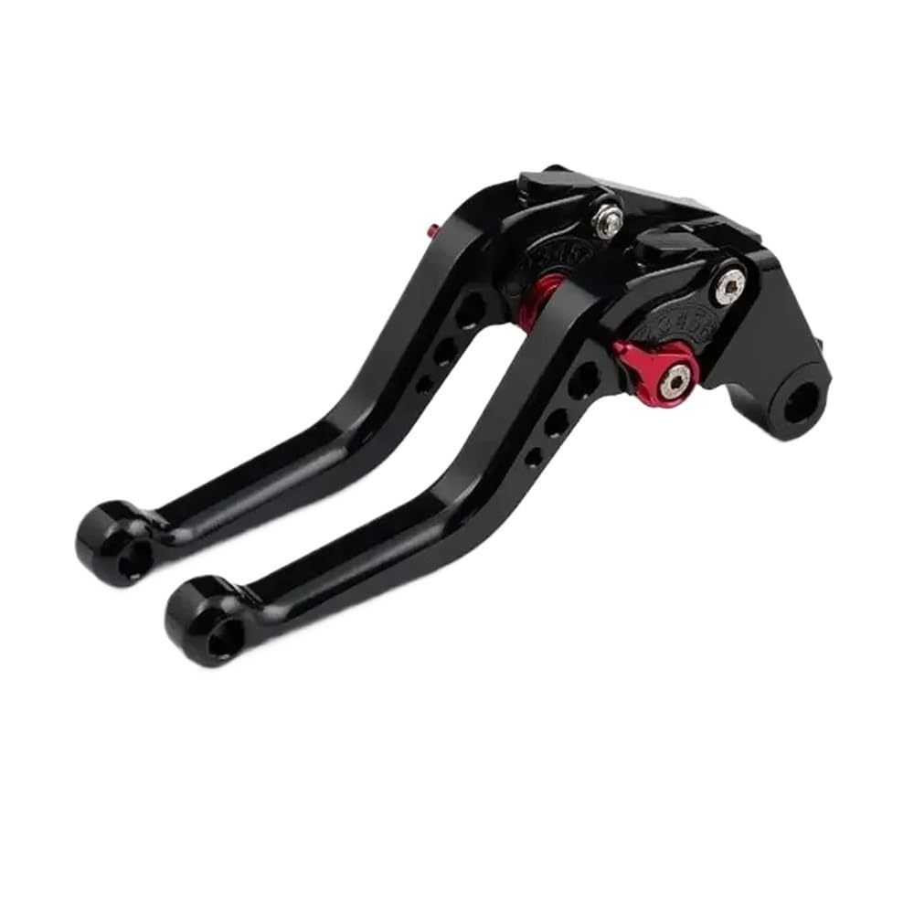 Leviers frein d'embrayage Kawasaki Z750 2007-2012 noir en aluminium