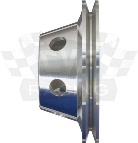 Pulley Kit Compatible with Small Block Ford, 289, 302, 351W V-Belt