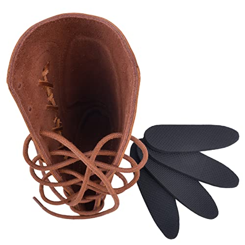 Oxpang Leather Gun Buttstock Cheek Rest Pad Rifle Ammo Holder For .30-30 .44Mag .357 .308 .45-70 12Ga 16Ga 20Ga (12 Gauge, Right Handed - Brown) #TOP2