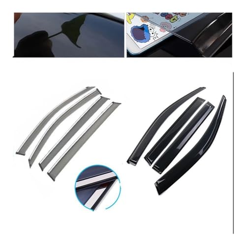 Déflecteurs vent MG3 protection pluie auvent voiture
