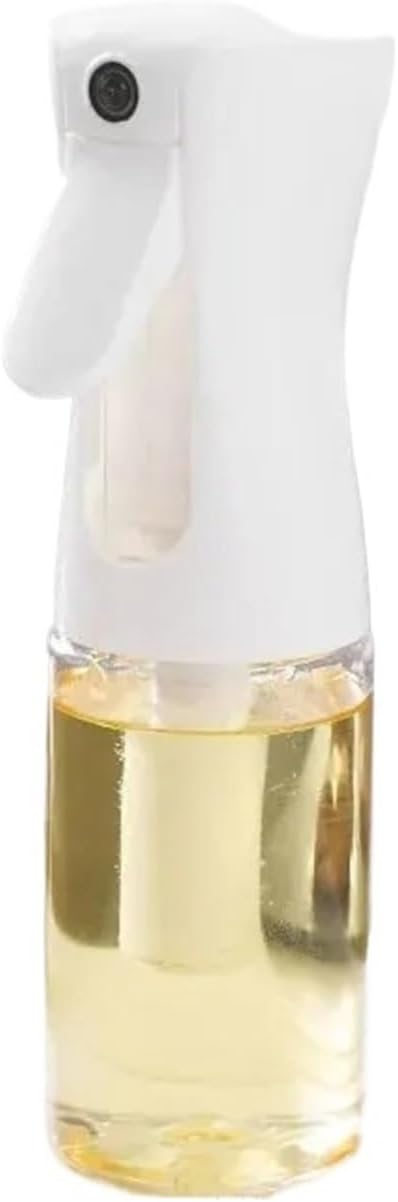 1Pc 200/300/500 ML Oil Spray Pot Kitchen Household Edible Olive Bottle Atomized Misty Tank Air Fryer(1pc 200ml black)