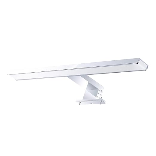 AC110-240V LED Mirror Front Light 10W Chromed Aluminum Modern Waterproof Bathroom LED Mirror Lamp Simple Wall Cabinet lamp