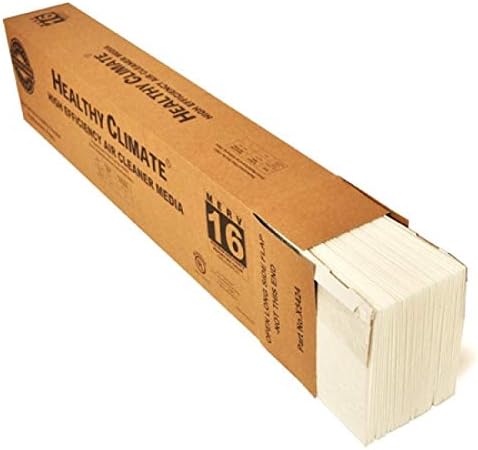 Lennox X5424 Healthy Climate PMAC-20C, Expandable Air Filter Media 25 x 20 x 6 Inch (19.75x24.5x6), MERV 16