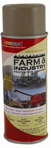 Seymour 16-272 Farm and Industry Enamel Spray Paint, Power Tan