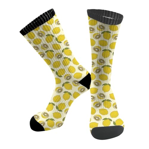 Image of MOLIAN Athletic Crew Cushion Socks Unisex Breathable Mid-Calf Socks for Running Workout