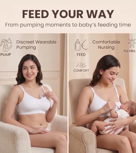 Image of Dimore Nursing Bras for Breastfeeding Seamless Maternity Bra Ultra Comfort Smooth Wireless Pregnancy Sleeping Bralette