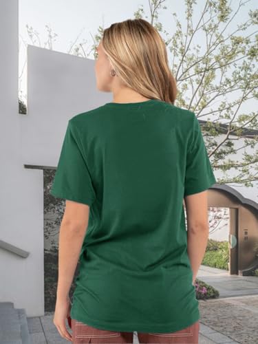 Image of Magic Kingdom Castle Shirt Holiday Short Sleeve Boho Clothes for Women