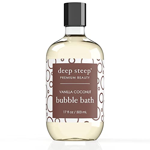 Deep Steep Bubble Bath, Vanilla Coconut, 17 Ounce #1