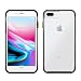 iPhone 8 Plus Case | Pelican Ambassador Case - fits iPhone 6s/7/8 Plus (Clear/Black)