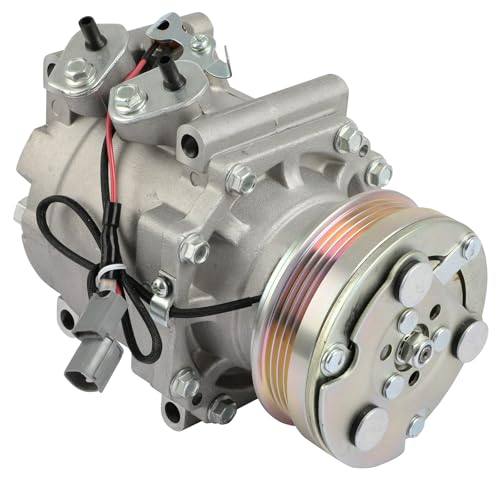 Image of ECCPP AC Compressor 1992-1993 for Honda Civic 1.5L 1.6L | Fast Cooling Air Conditioning Compressor