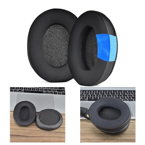 LVYXON Almohadillas de repuesto para Sony WH-XB900N, almohadillas de piel sintética suave con ajuste cómodo y aislamiento de ruido, paquete de 2