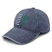 St Patricks Day Cross Jesus Christian Shamrocks Luck Hat for Mens Fashion Navy Blue