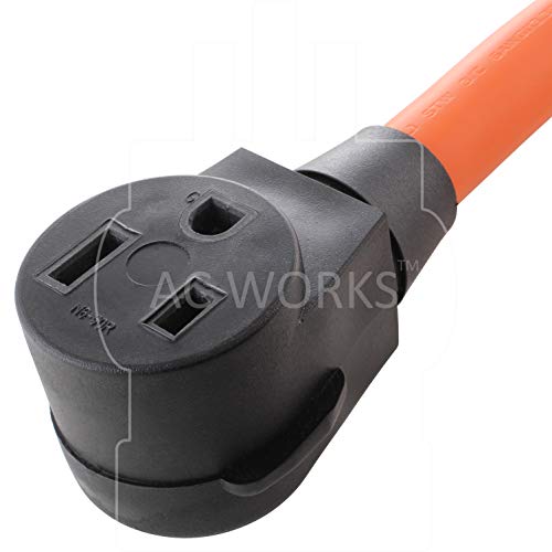 Ac Works 6-50 Welder Adapter (14-50 50A 4-Prong Straight Blade To 6-50) #TOP3