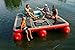 HO Hawaii Tritoon Inflatable Dock Grey/Red