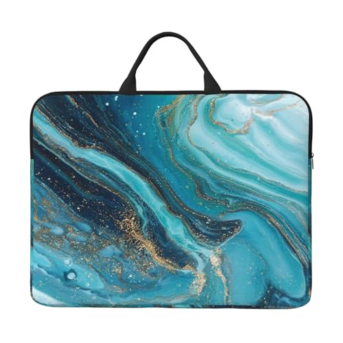 Funda para Laptop 14 pulgadas Azul Turquesa miniatura 1