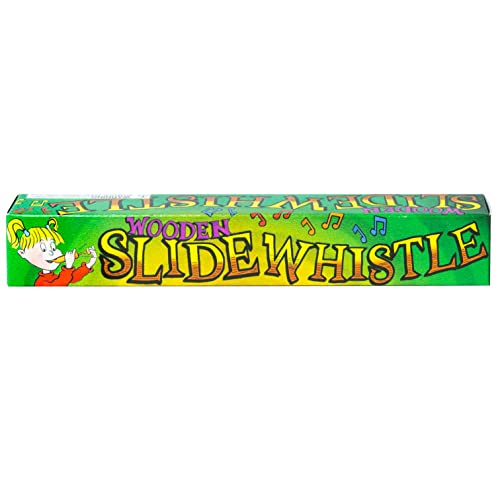 House of Marbles Slide Whistle, a Wooden Musical Flute Instrument, an Educational and Fun Pocket Money Toy, for Boys and Girls, with Push Pull Tone Change Like a Bird Sound Effect