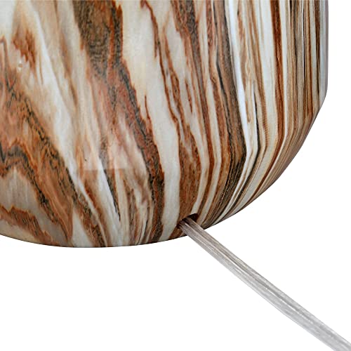 Lámparas de Mesa Modernas 28" Set de 2 Pátina Mármol miniatura 5