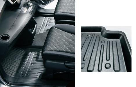 HONDA ( ホンダ ) 純正部品 フリード スパイク 【 GB3 GB4 GP3 】 ラバーマット 縁高タイプ フロント用 08P18-SYY-011