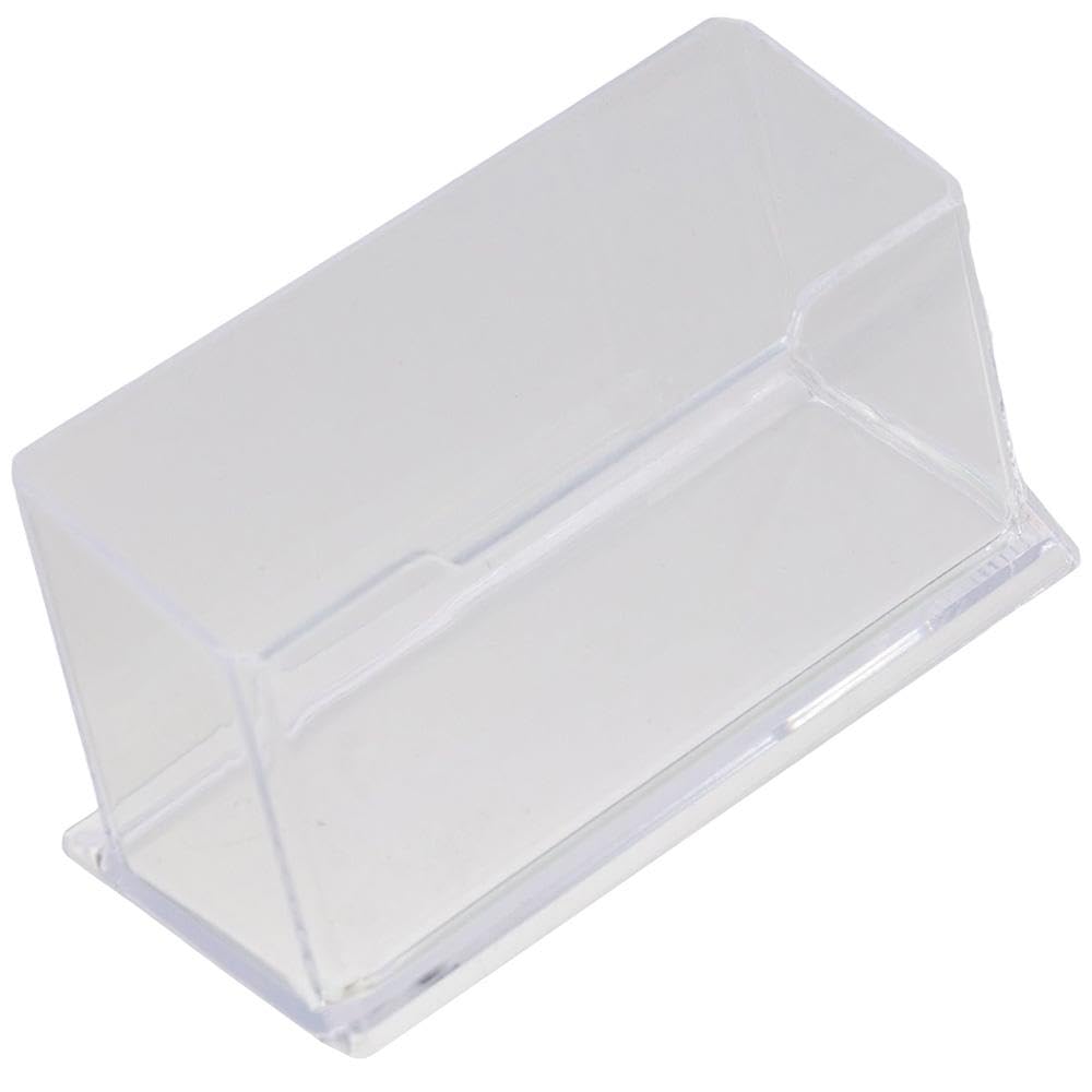 Risedot Acrylic Business Card Holder,1 Tier Clear Name Card Organizer for Office - Image 2