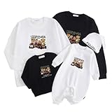 [ジュタオピン] ペアルック 親子 親子ペアルック パーカー 親子おそろい服 親子ペア パーカー tシャツ 親子ペア 家族お揃いtシャツ 変 tシャツ親子ペアルック 親子ルック ペアるっくカップル セット 家族 お揃い tシャツ 赤ちゃん ママ ペアルック 甚平 親子ペア 親子 ペアtシャツ tシャツ 親子セット mka7w052-BK-K-90