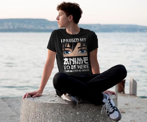 Anime T Shirt for Men Teen Boys-Classic Short Sleeve Casual T-Shirt4