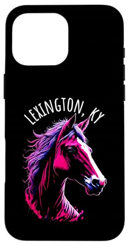 Lexington KY USA 美しい乗馬馬デザイン スマホケース iPhone 16 Pro Max 用