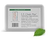 Bezwecken - E.P. Ovals Plus DHEA - 16 Oval Suppositories - Same Trusted Formula, New Improved Shape - Professionally Formulated to Alleviate Vaginal Dryness in Menopausal Women
