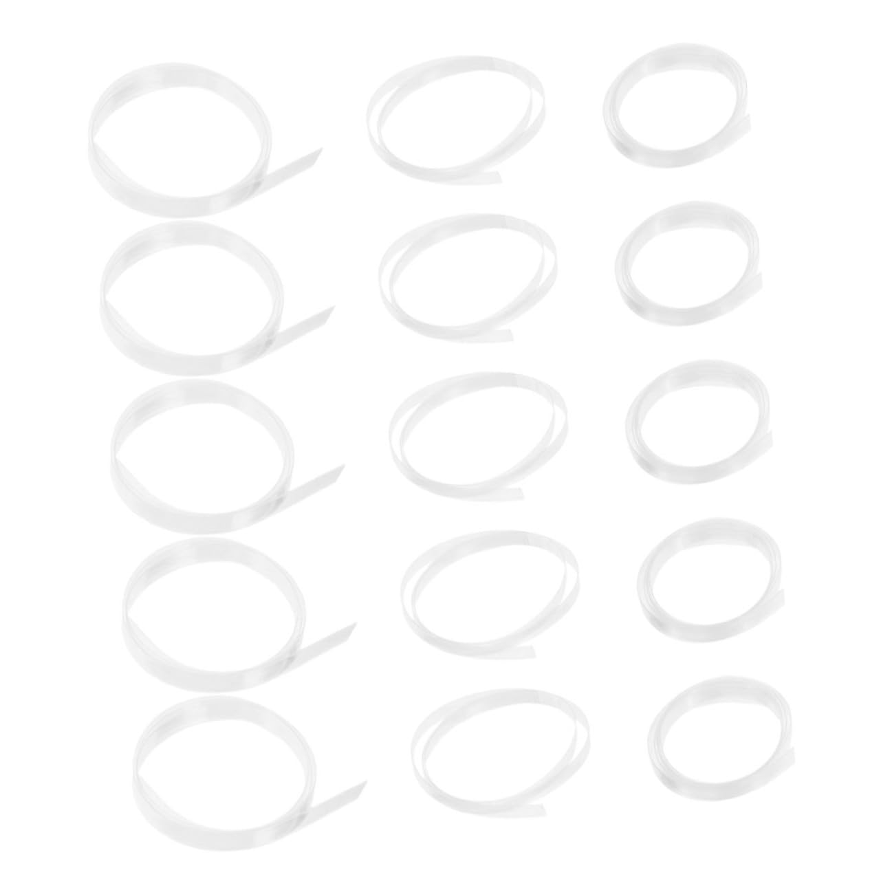 Mipcase 15pcs Glasses Ear Pads Heat Shrink Tube Retainer Temple Covers Soft Comfortable Antislip Universal Fit for Daily Outdoor Activities