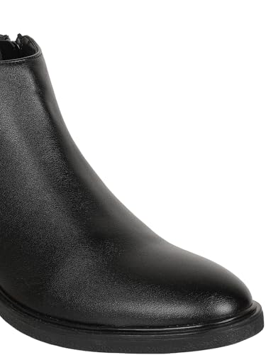Image of Carlton London Men's Slip On Ankle Boot With Side-Zip