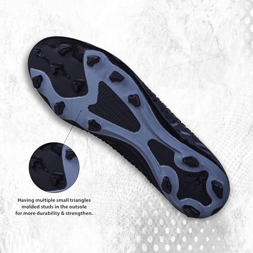 Image of Nivia Ashtang 2.0 Football Studs for Men, High-Performance Football Shoes, Soccer Studs, Football Sports Shoes