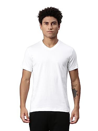 Levi's Men Premium Soft Cotton Loose 026 Solid T-Shirt - V Neck, ...