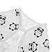 Muslin Burp Cloths Baby Burping Bibs 100% Natural Cotton 5-Pack Large 6 Layers Thick Soft Absorbent Cloth Spit Up Dribble Towels Rags for Newborns Baby Boy or Girl Unisex by ShoppeWatch BB28