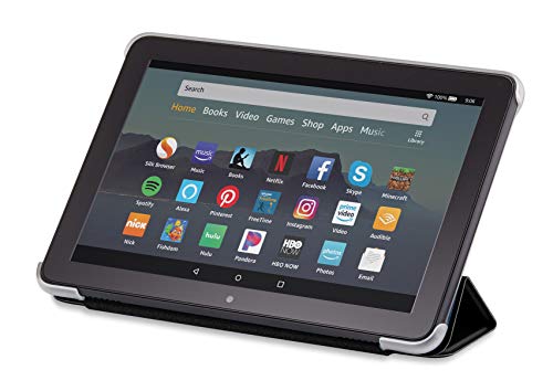 Nupro Tri-Fold Standing Case For Fire Hd 8 Tablet, Black (10Th Gen, 2020 Release) #TOP1
